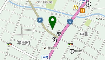 タイムズ都城中町の地図画像