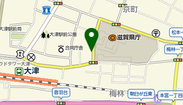 タイムズ滋賀県庁前第3の地図画像