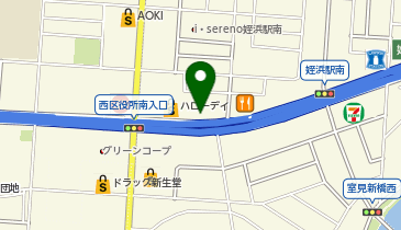 タイムズハローデイ姪浜店の地図画像