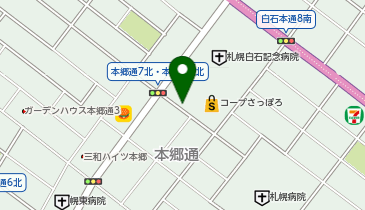 タイムズコープさっぽろほんどおり店第1の地図画像