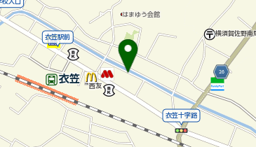 タイムズ衣笠駅前第2の地図画像