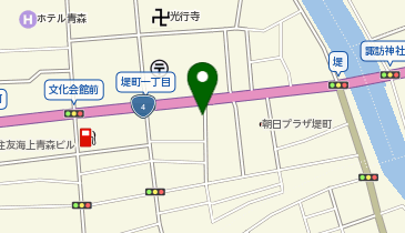 タイムズ青森堤町第3の地図画像