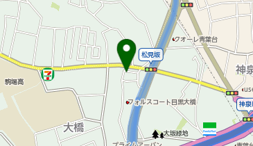 タイムズアマーレ松見坂の地図画像