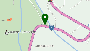 苗場プリンスホテル&リゾートの地図画像