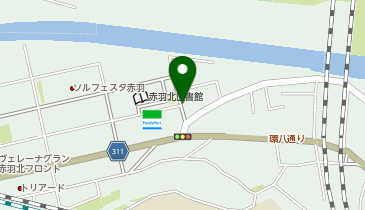 タイムズ赤羽北第8の地図画像