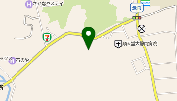 タイムズ順天堂大学医学部附属静岡病院第1駐車場の地図画像