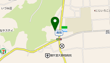 タイムズ順天堂大学医学部附属静岡病院第3駐車場の地図画像