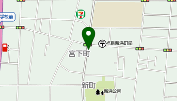 タイムズミニストップ福島新浜店の地図画像