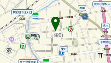 タイムズ千葉栄町第10の地図画像