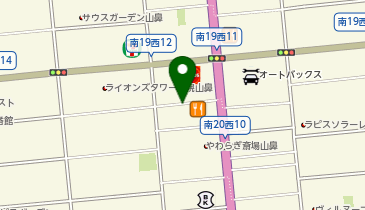 タイムズ南20西11第2の地図画像