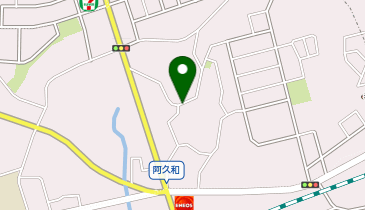 タイムズ阿久和東の地図画像