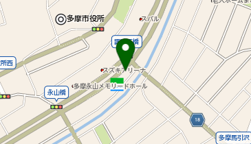 タイムズファミリーマート秀栄多摩ニュータウン通り店の地図画像