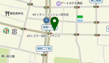 タイムズ青森本町第4の地図画像