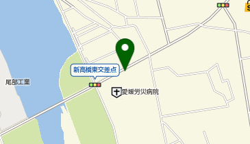 タイムズ愛媛労災病院の地図画像