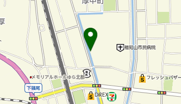 タイムズ市立福知山市民病院第1駐車場の地図画像