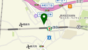 タイムズ横須賀汐入第4の地図画像