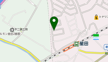 タイムズ星田駅前第5の地図画像