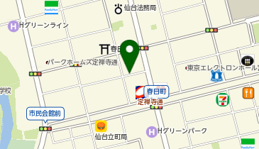 タイムズ仙台春日町の地図画像
