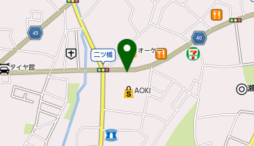 タイムズアオキ横浜三ツ境店の地図画像