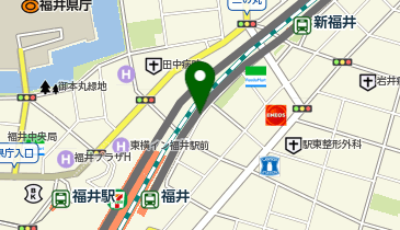 タイムズ福井駅前第2の地図画像