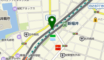 タイムズ福井駅前第3の地図画像