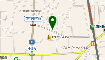 タイムズ阪急東向日駅西第2の地図画像