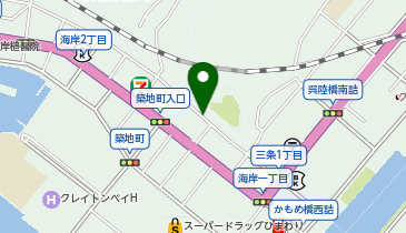 タイムズ呉海岸1丁目の地図画像