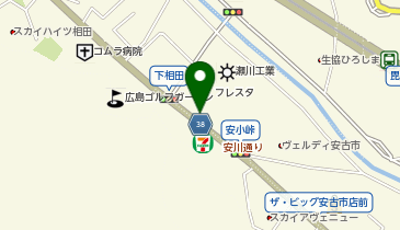 タイムズアーバス安古市地上の地図画像