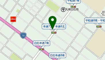 タイムズ平和通7南の地図画像