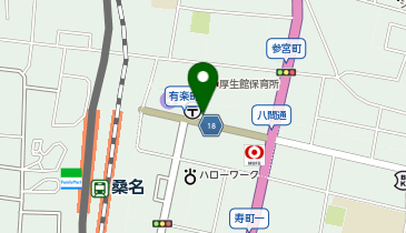 タイムズ桑名駅前第9の地図画像