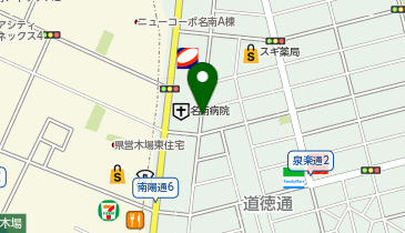 タイムズ名南病院第2の地図画像