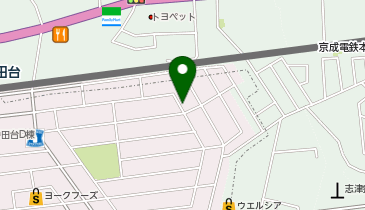 タイムズ勝田台第10の地図画像