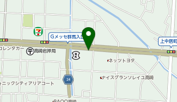 タイムズマクドナルド354高崎店の地図画像