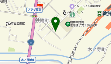 タイムズ敦賀駅前第2の地図画像