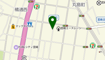 タイムズカリーノ宮崎立体の地図画像