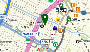 タイムズ西五反田第69の地図画像
