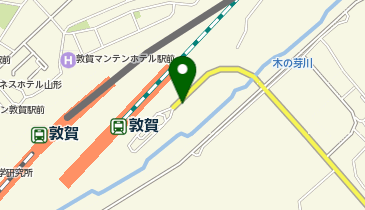敦賀駅東口駐車場の地図画像