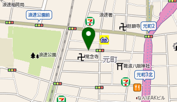 タイムズ難波元町2丁目の地図画像