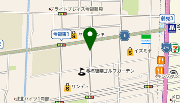 タイムズ今福鶴見駅南の地図画像