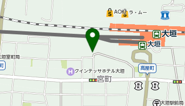 タイムズJR大垣駅南の地図画像