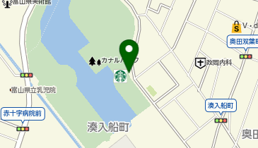 タイムズ富岩運河環水公園第2の地図画像