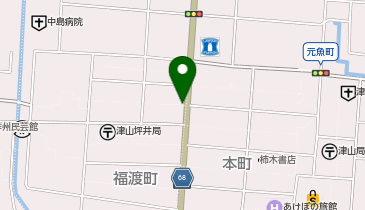 タイムズトマト銀行津山支店の地図画像