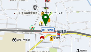 藤井寺ソリヤの地図画像