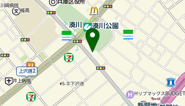 神戸市立湊川公園駐車場の地図画像