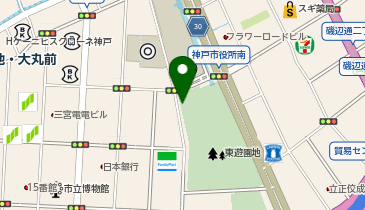 神戸市立三宮駐車場の地図画像