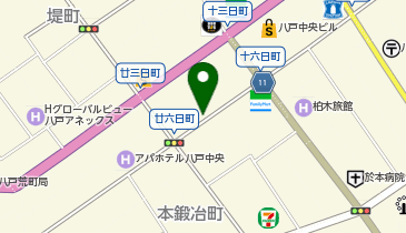 タイムズハチノスクエアの地図画像