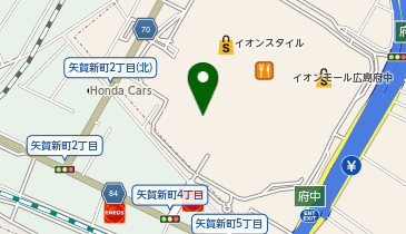 タイムズイオンモール広島府中平面C・D満空用の地図画像