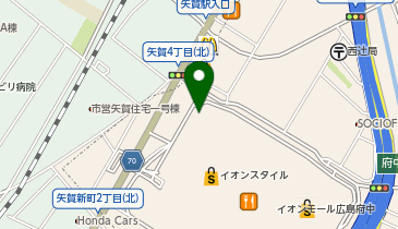 タイムズイオンモール広島府中3F(立体)満空用の地図画像
