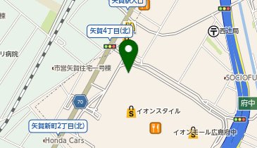 タイムズイオンモール広島府中4F(立体)満空用の地図画像