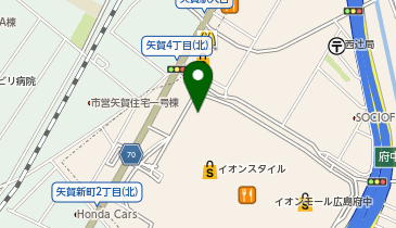 タイムズイオンモール広島府中5F(立体)満空用の地図画像